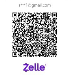 Zelle QR code for SHSAA donations